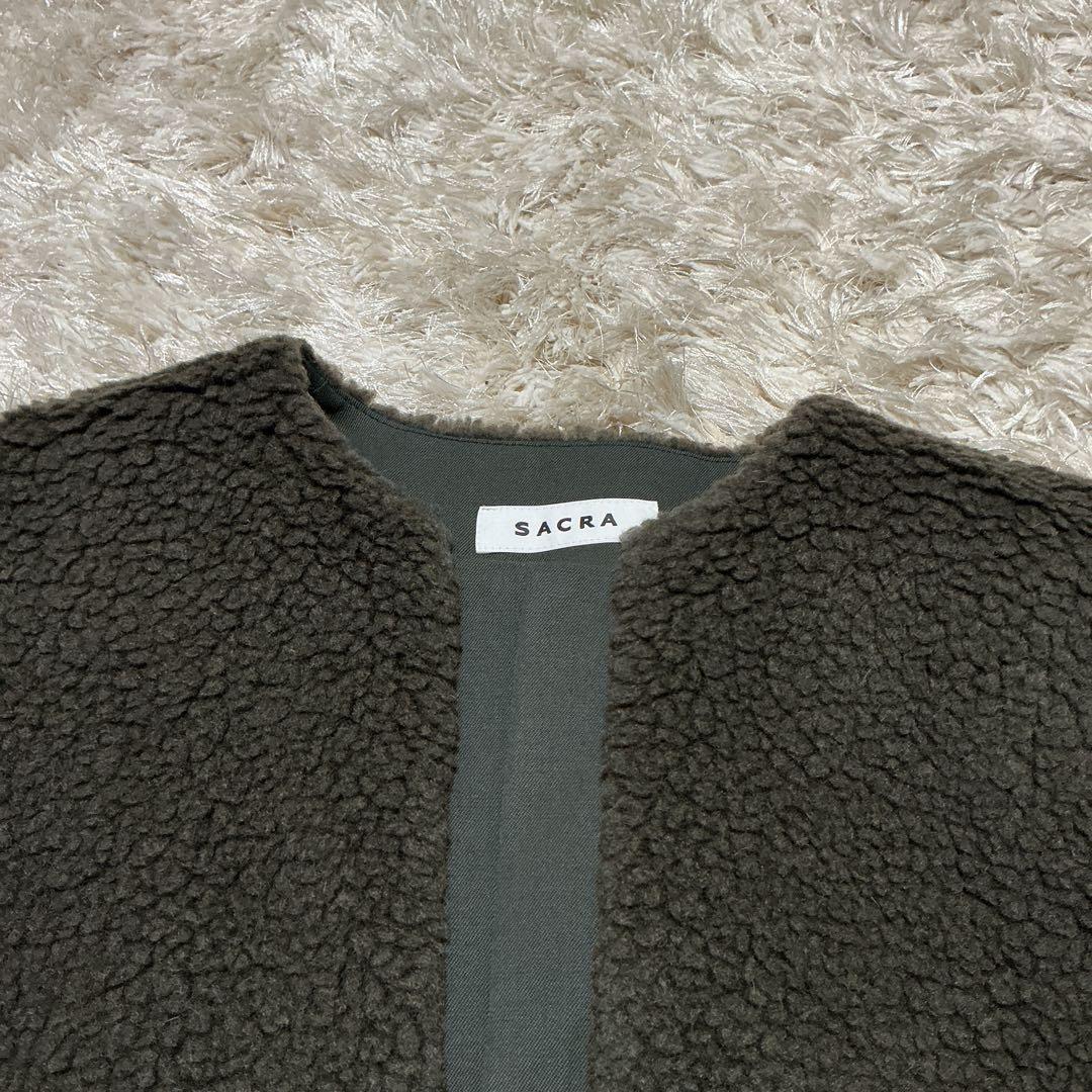 【新品】25AW 今季　SACRA サクラ プードル ジレ ベスト 定番