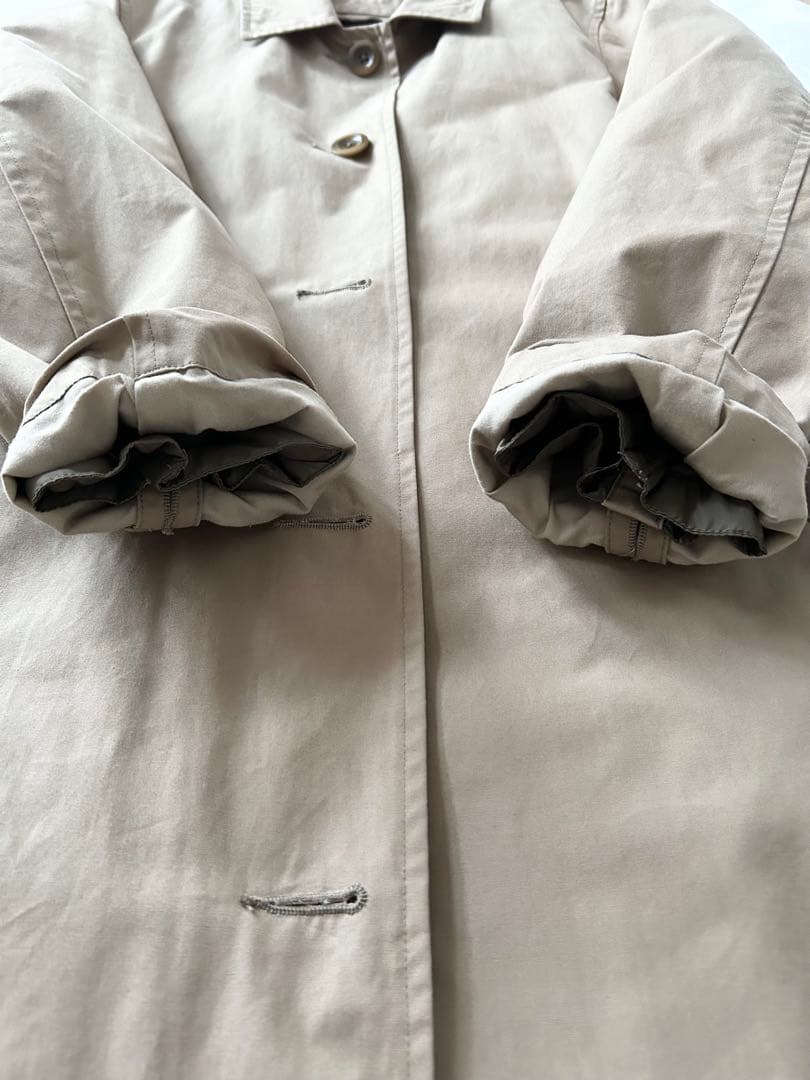 MHL. ダウンライナー付き コットンステンカラーコート 0