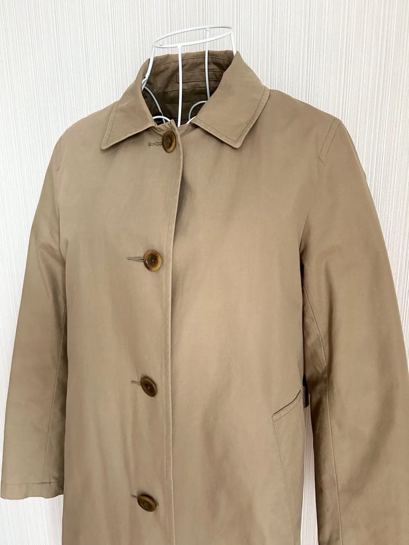 MHL. ダウンライナー付き コットンステンカラーコート 0