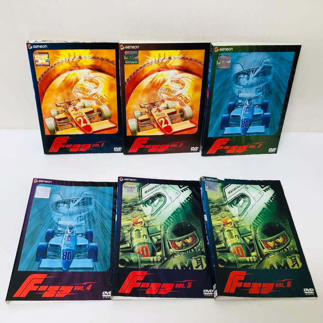 F-エフ- DVD全巻セット　全6枚組　F-1/イニシャルD