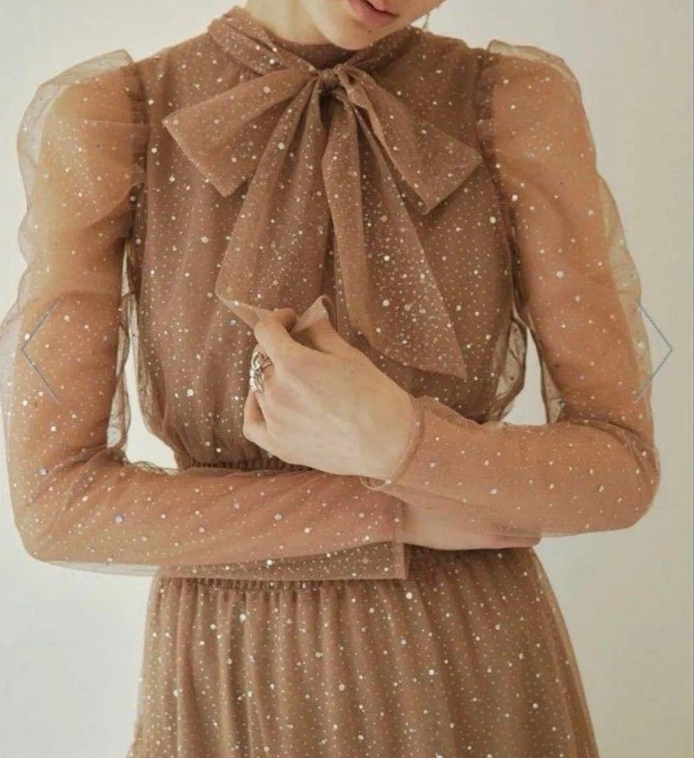 FURFUR ラメチュールドレス