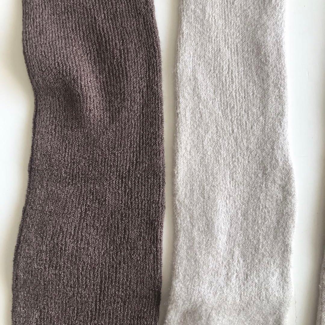 美品　ドレスハーセルフ　2点セット　ウールカシミヤ　タイツ