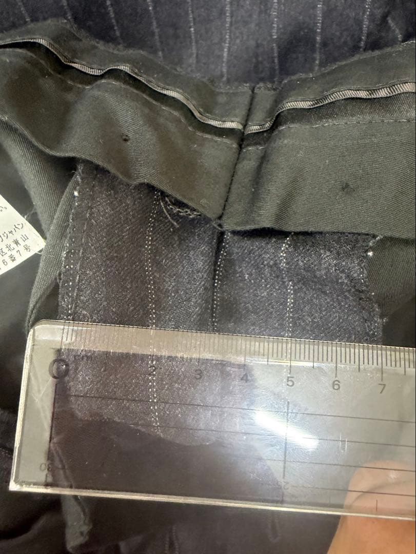 GUCCI ダブルブレスト スーツ グレー ストライプ