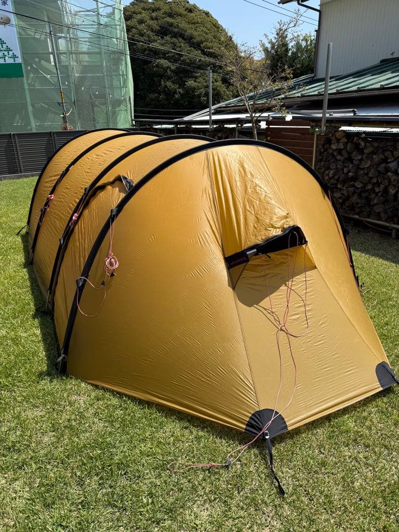 希少ヒルバーグ ケロン4gt 旧サンドカラーhilleberg keron4gt