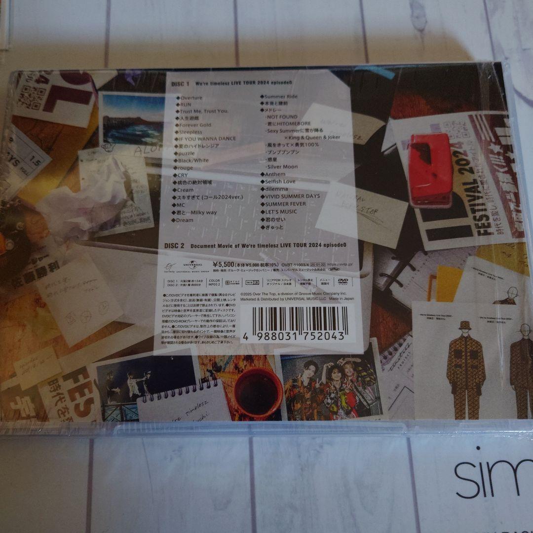 timelesz/We're timelesz LIVE TOUR 2024 …