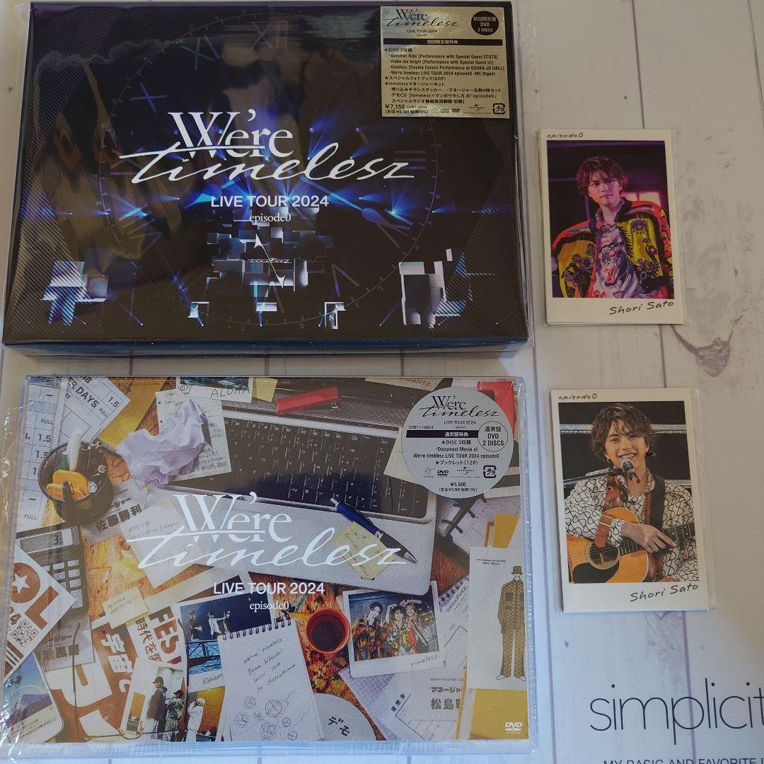 timelesz/We're timelesz LIVE TOUR 2024 …