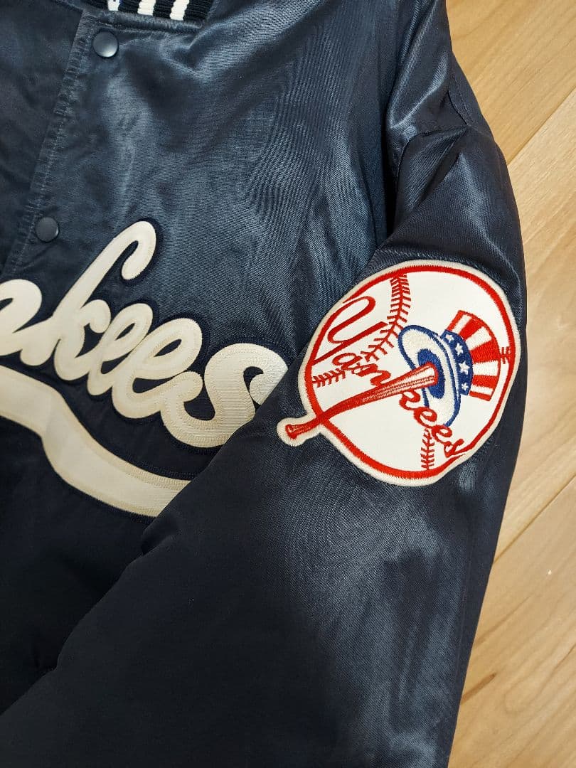 【美品】MLB ニューヨーク・ヤンキース スタジャン 中綿入り 大谷翔平
