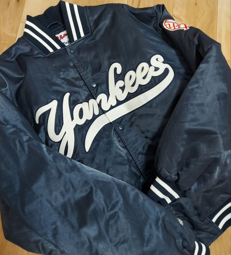 【美品】MLB ニューヨーク・ヤンキース スタジャン 中綿入り 大谷翔平