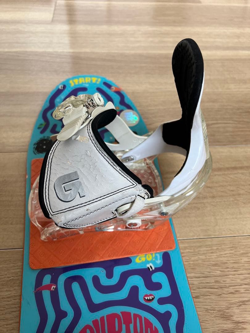 【ooo】BURTON 80センチ　スノーボード　ビンディング付き