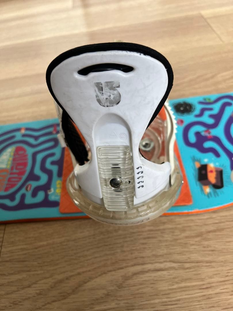 【ooo】BURTON 80センチ　スノーボード　ビンディング付き