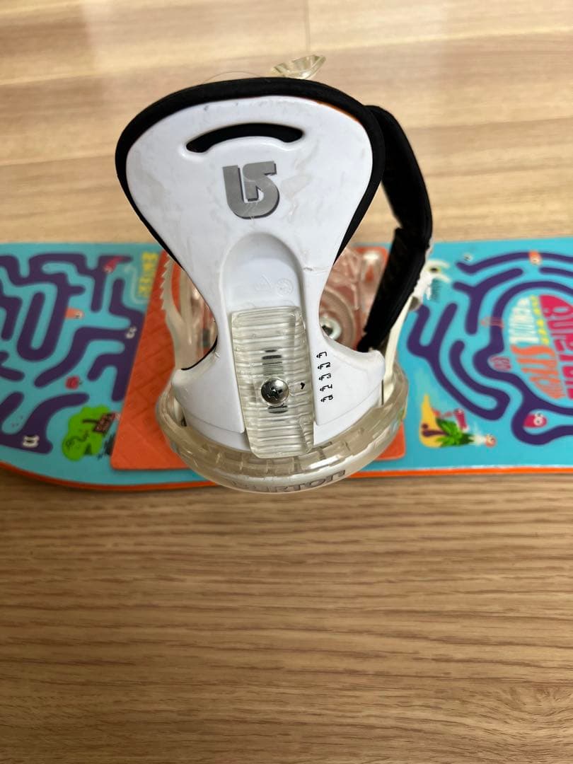 【ooo】BURTON 80センチ　スノーボード　ビンディング付き