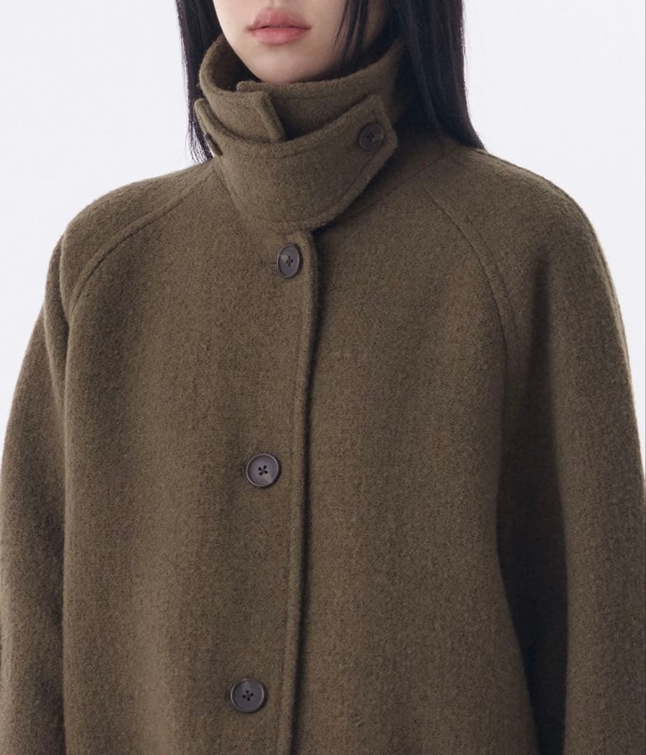 MUSINSA STANDARD WOMAN ハーフコート ブラウン S