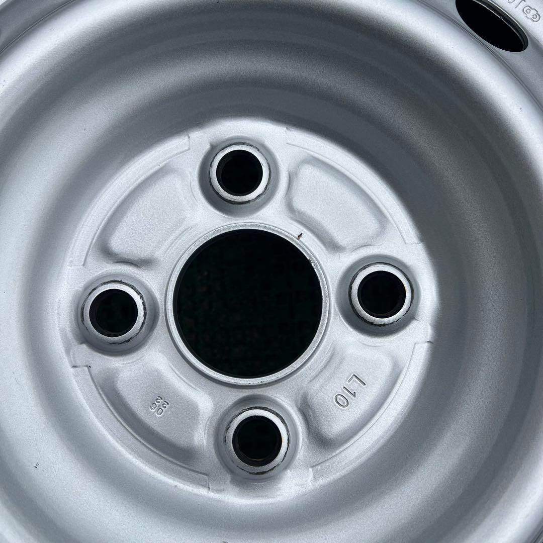 トヨタ純正 プロボックス 14インチスチールホイール シルバー色4本