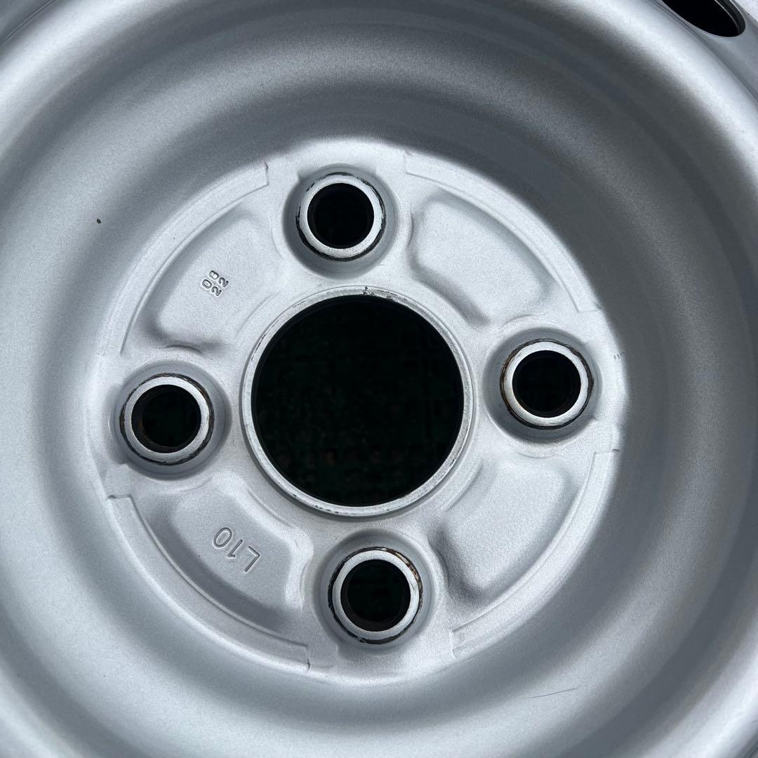 トヨタ純正 プロボックス 14インチスチールホイール シルバー色4本