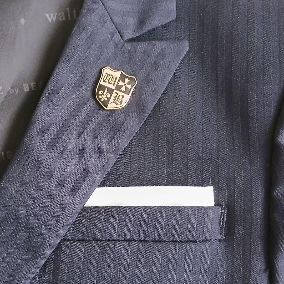 美品　waltz by BEAMS DESIGN 濃紺スーツ 150cm　4点