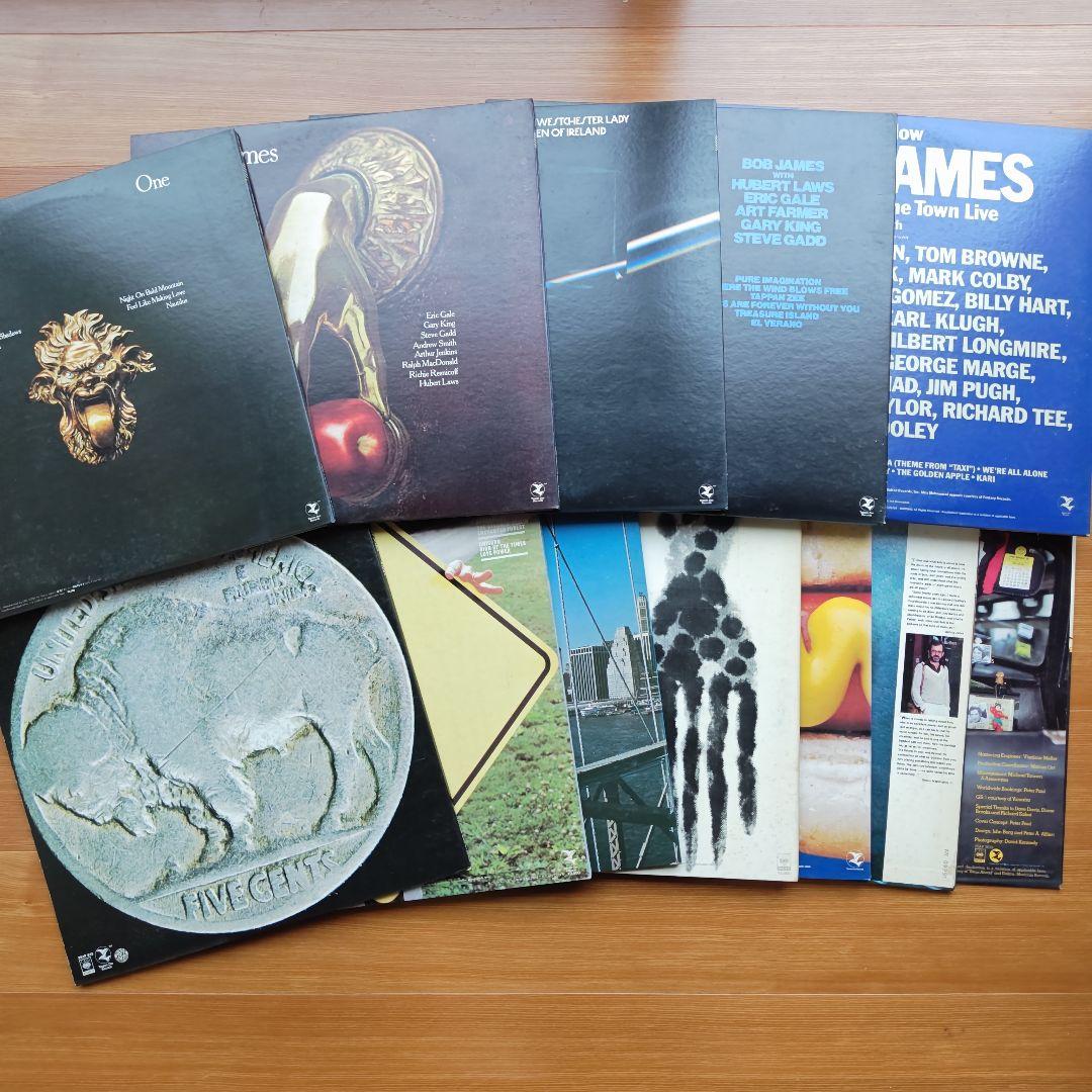 ボブ・ジェームス　レコード　12枚　まとめ売り　洋楽　汚れシミあり