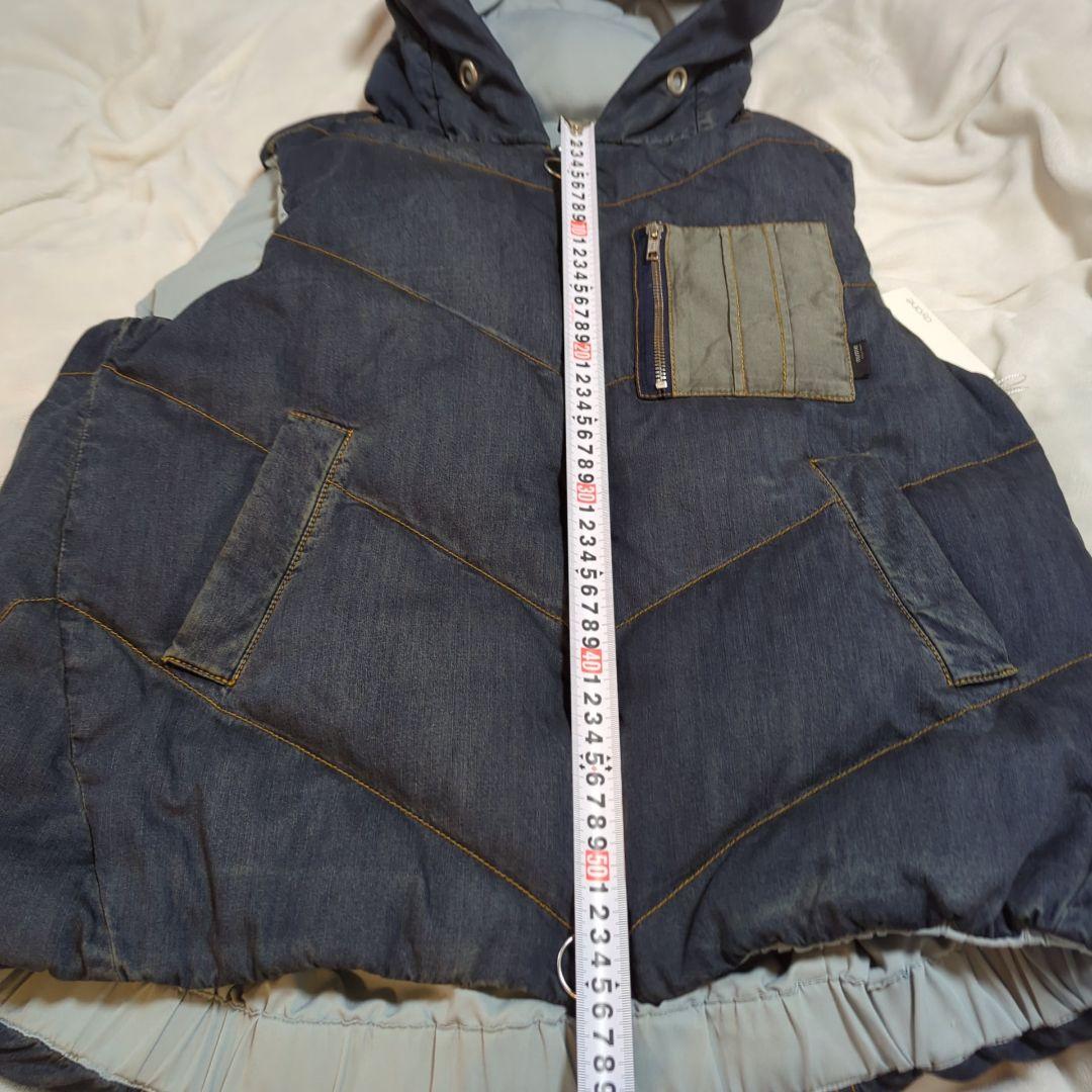 うっちー様！！2025年モデル　アヤン　ayane　ダンガリーダウンベスト　38