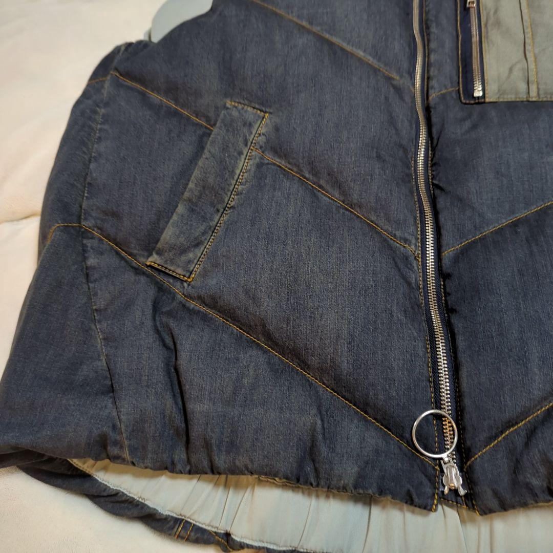 うっちー様！！2025年モデル　アヤン　ayane　ダンガリーダウンベスト　38