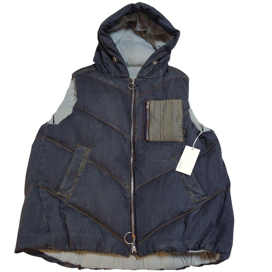 うっちー様！！2025年モデル　アヤン　ayane　ダンガリーダウンベスト　38