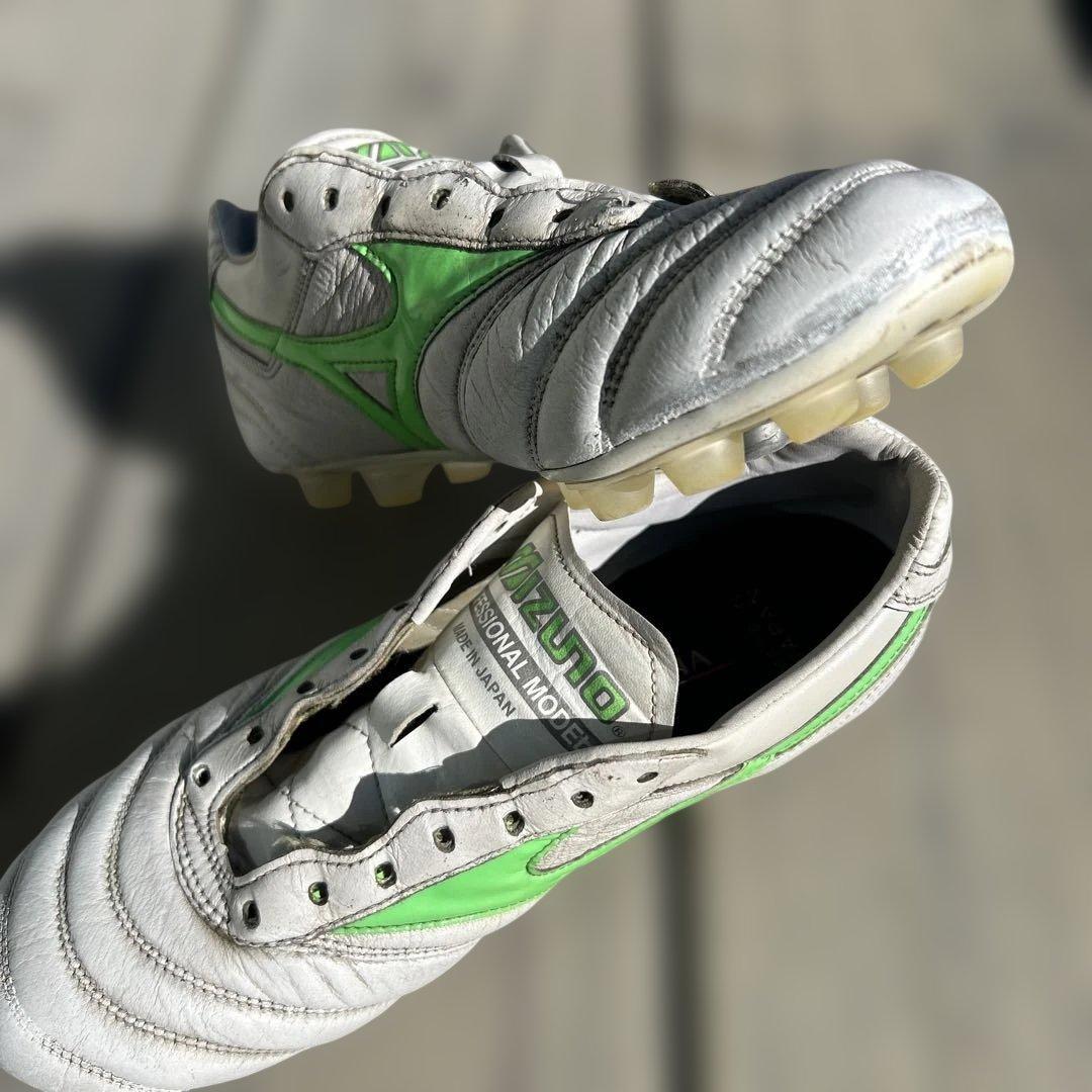 こ*き様 Mizuno モレリア2JAPAN 限定 サッカーシューズ ホワイト/