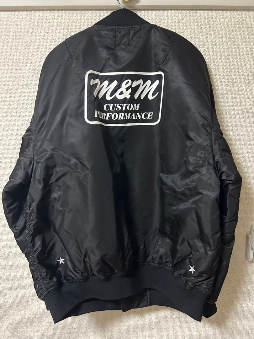 キムタク着 M&M CUSTOM PERFORMANCE MA-1