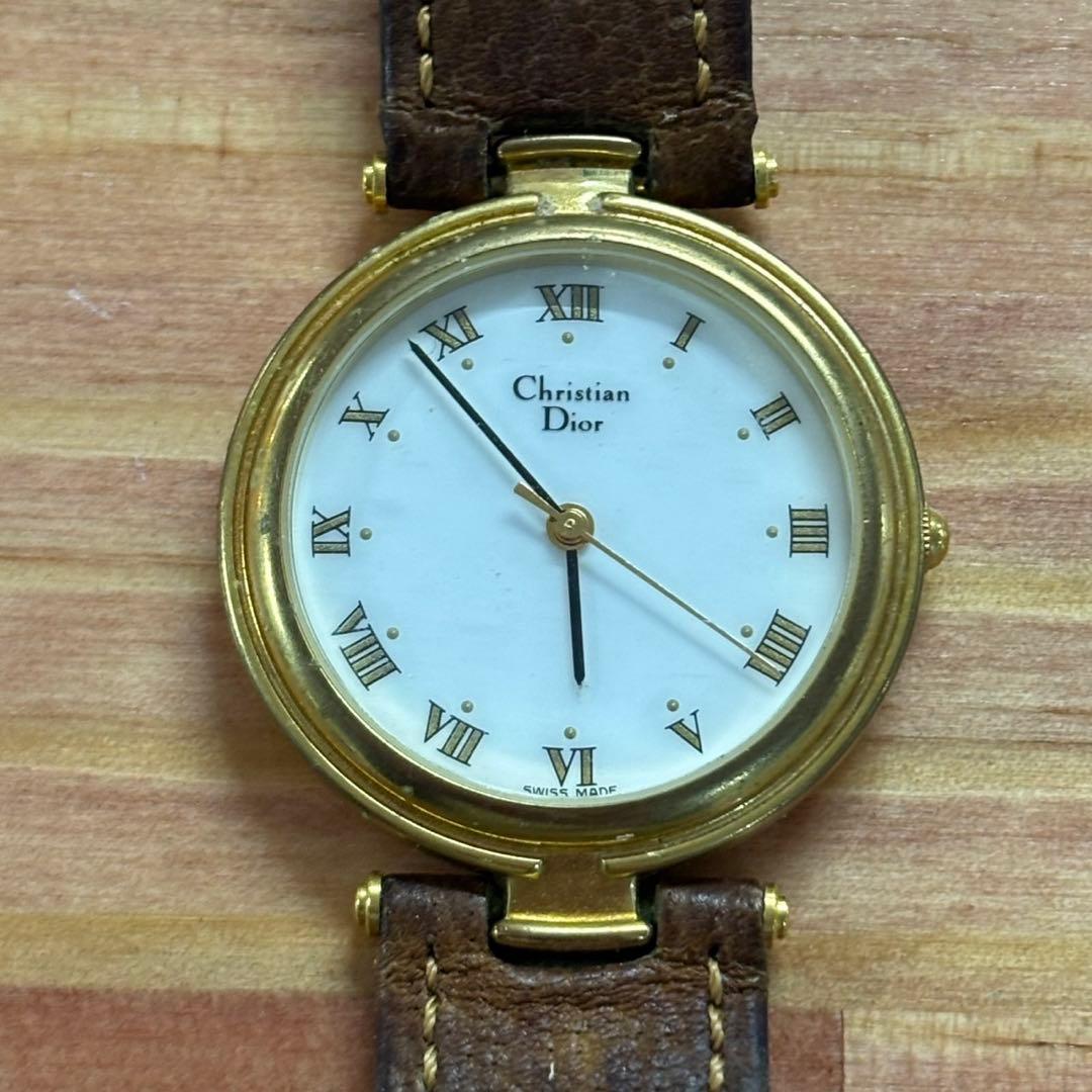 Christian Dior 腕時計 3006 ヴィンテージ ゴールドケース