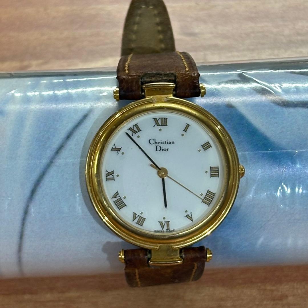 Christian Dior 腕時計 3006 ヴィンテージ ゴールドケース