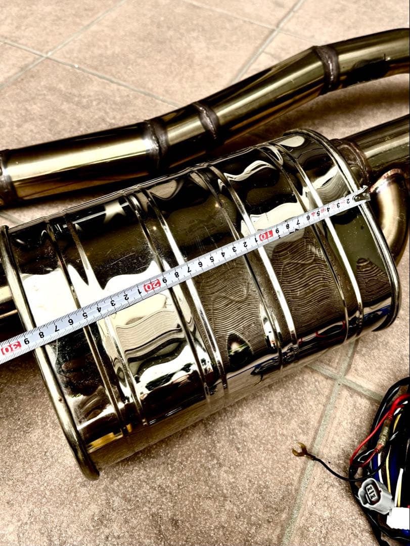 可変バルブワンオフステンレスマフラー　アメ車　シボレー(送料込み価格)