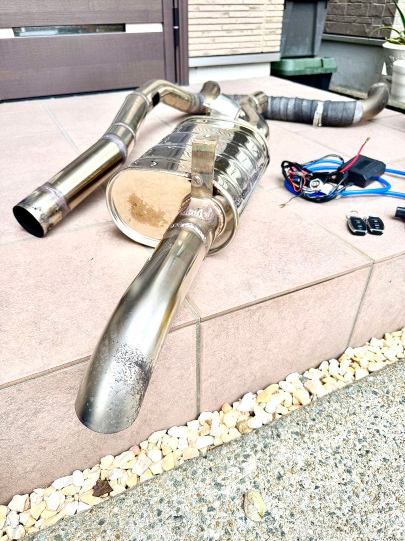 可変バルブワンオフステンレスマフラー　アメ車　シボレー(送料込み価格)