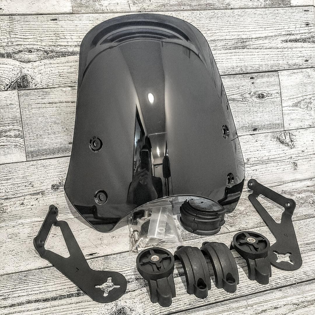 ソフテイル ダイナ ウィンドシールド スクリーン ヘッドライトカウル ハーレー