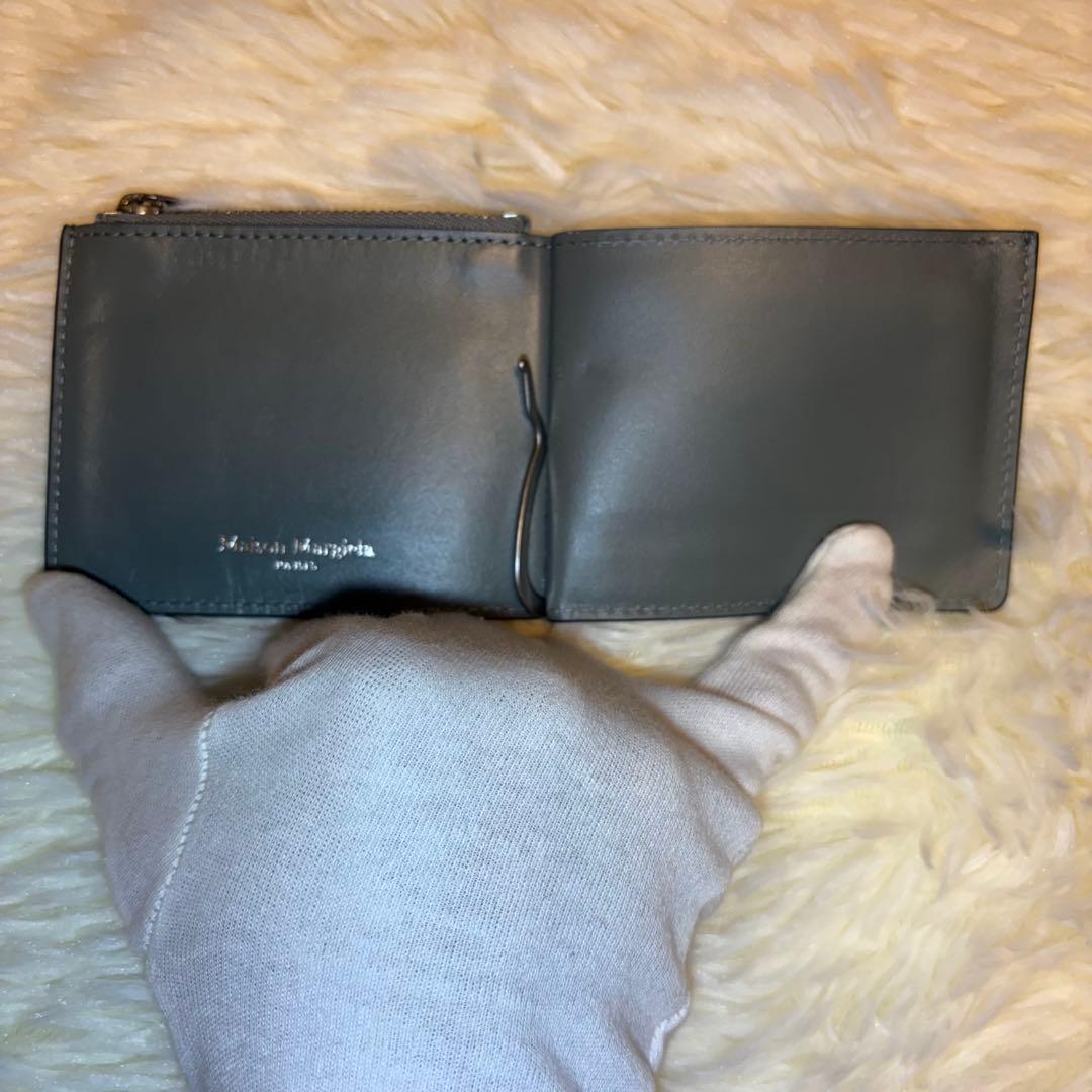 美品 Maison Margiela 4ステッチ マネークリップ