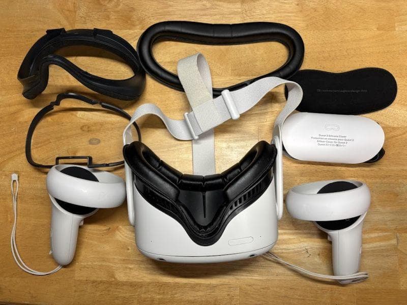 【動作確認済】 Quest 2 128GB ＋ コントローラー等