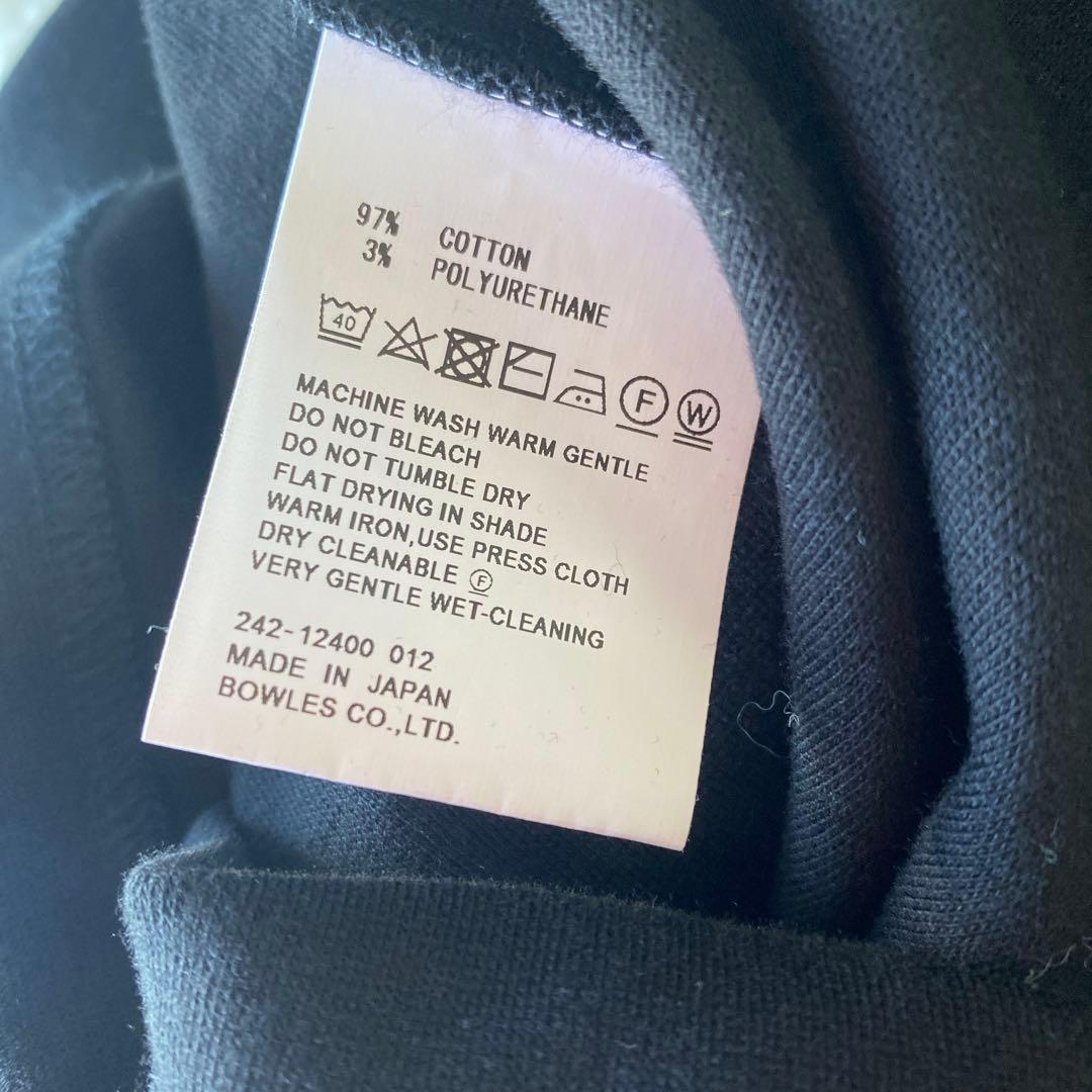 新品タグ付き　HYKE ハイク　ハイネック　ロングカットソー　ブラック　黒