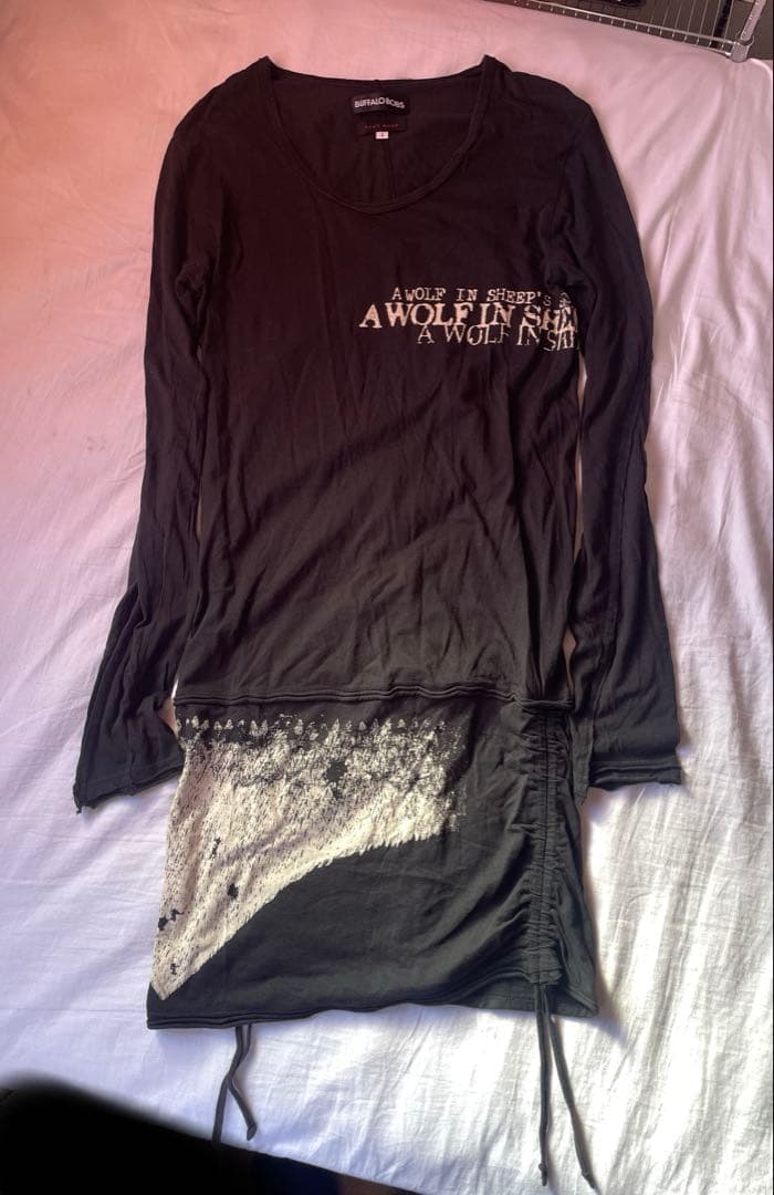 【BuffaloBobs】ロングカットソー y2k punk 平成archive