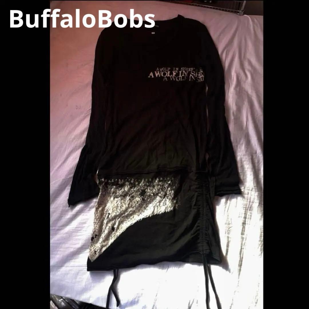 【BuffaloBobs】ロングカットソー y2k punk 平成archive