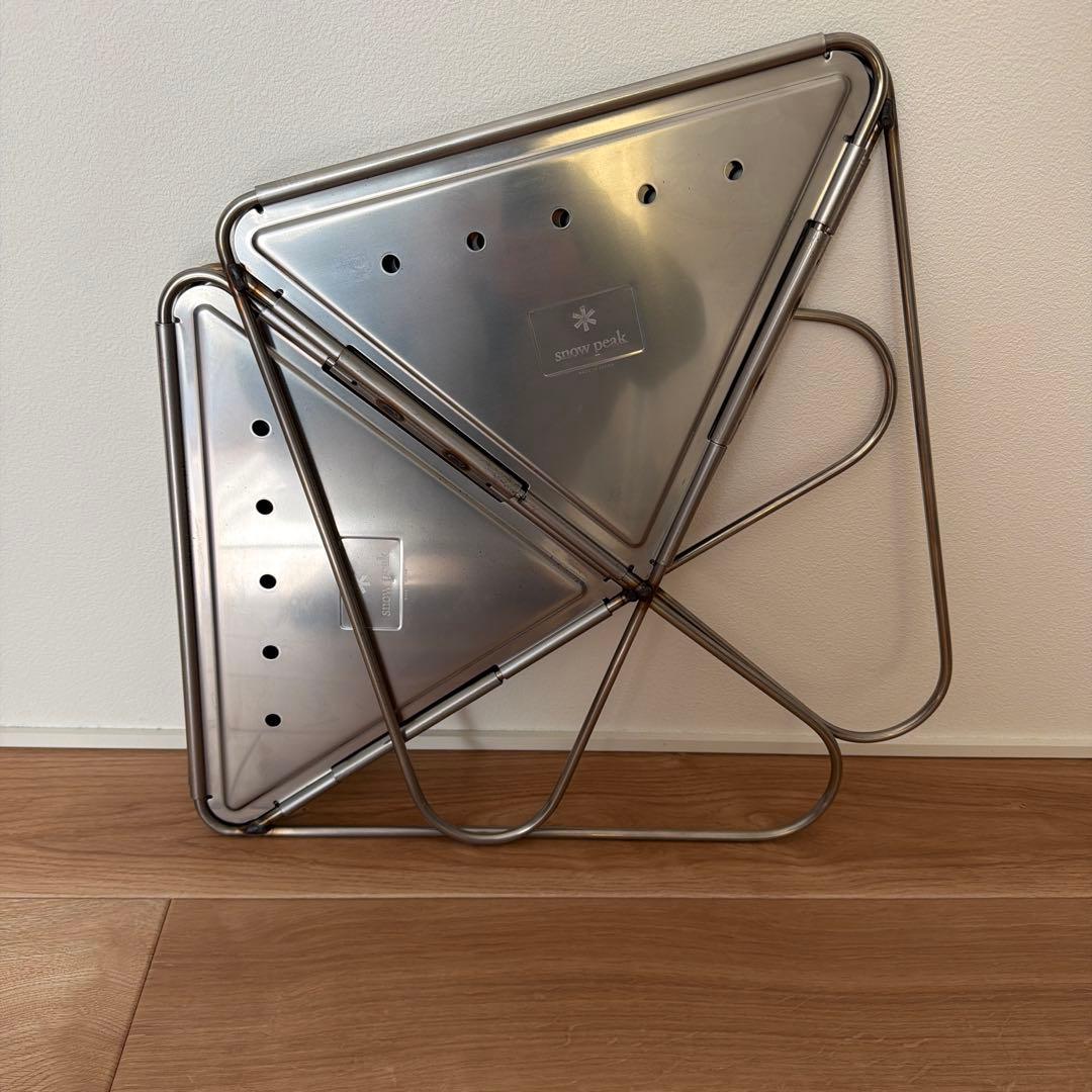 【新品未使用】スノーピーク焚火台Lスターターセット