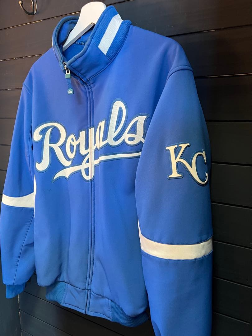 MLB Majestic KCロイヤルズ 公式スタジャン