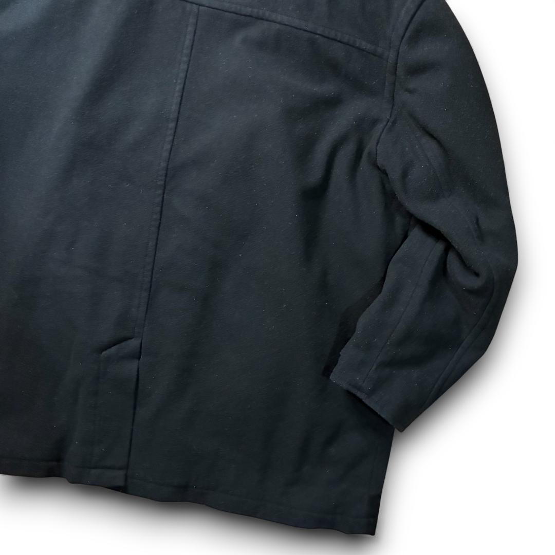 オールドGAP ウールコート 無地 裏ボア ビッグシルエット 00s 美品 古着