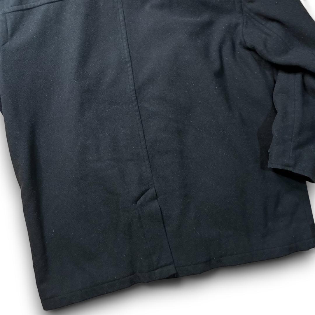 オールドGAP ウールコート 無地 裏ボア ビッグシルエット 00s 美品 古着