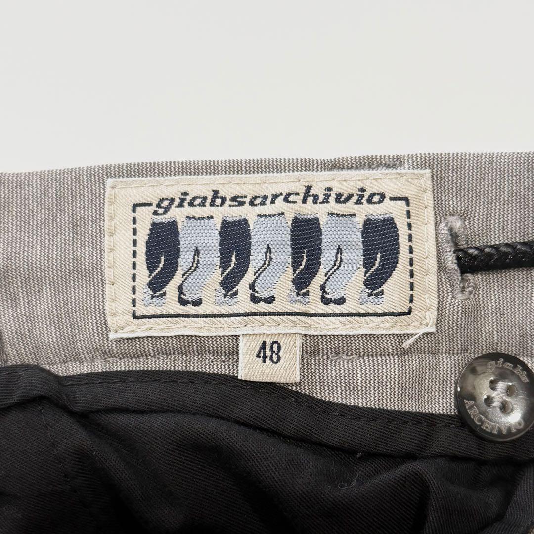 【別注】美品 giab's ジャブス マサッチョ 永久クリース ジャージーパンツ