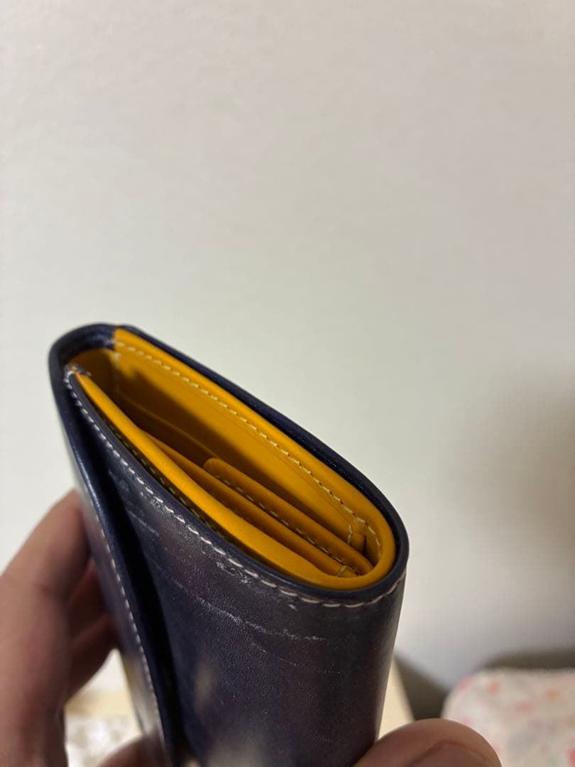 Whitehouse Cox ホリデーライン マリン/イエロー　未使用