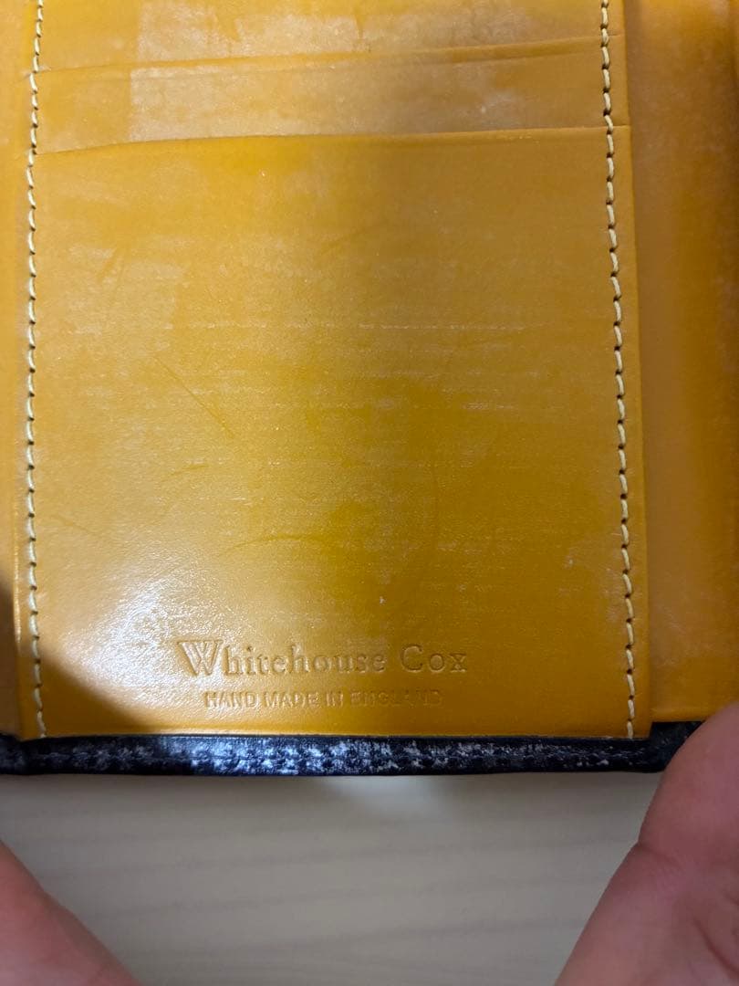 Whitehouse Cox ホリデーライン マリン/イエロー　未使用