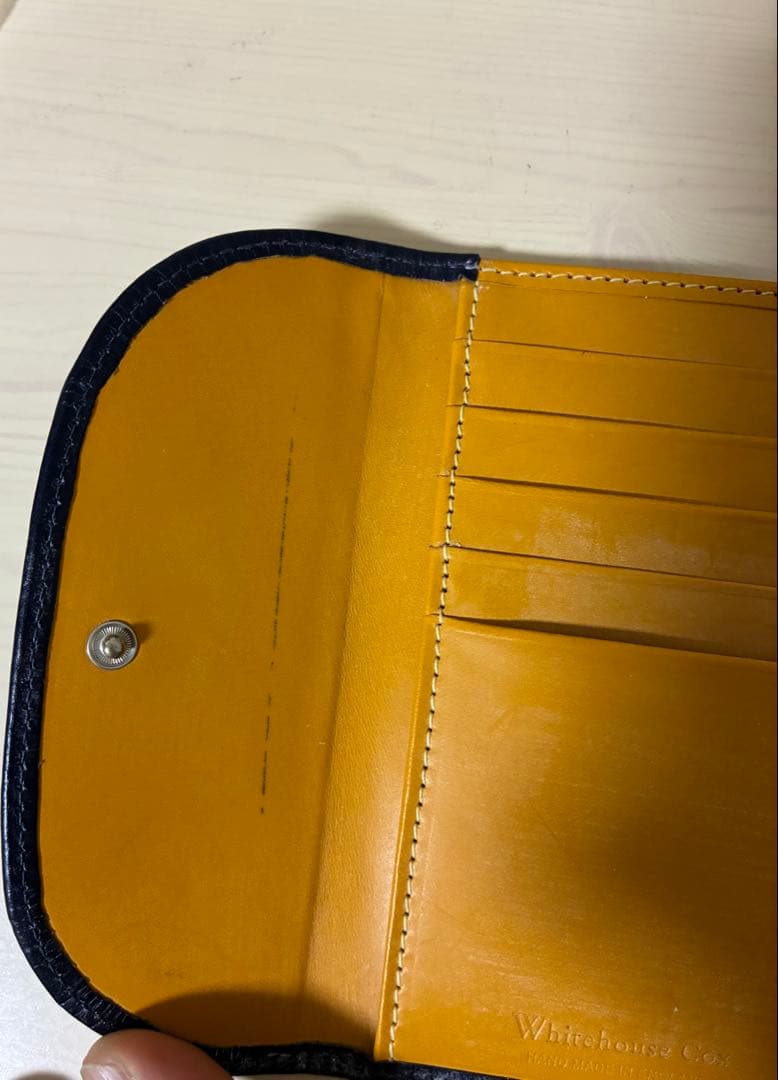 Whitehouse Cox ホリデーライン マリン/イエロー　未使用