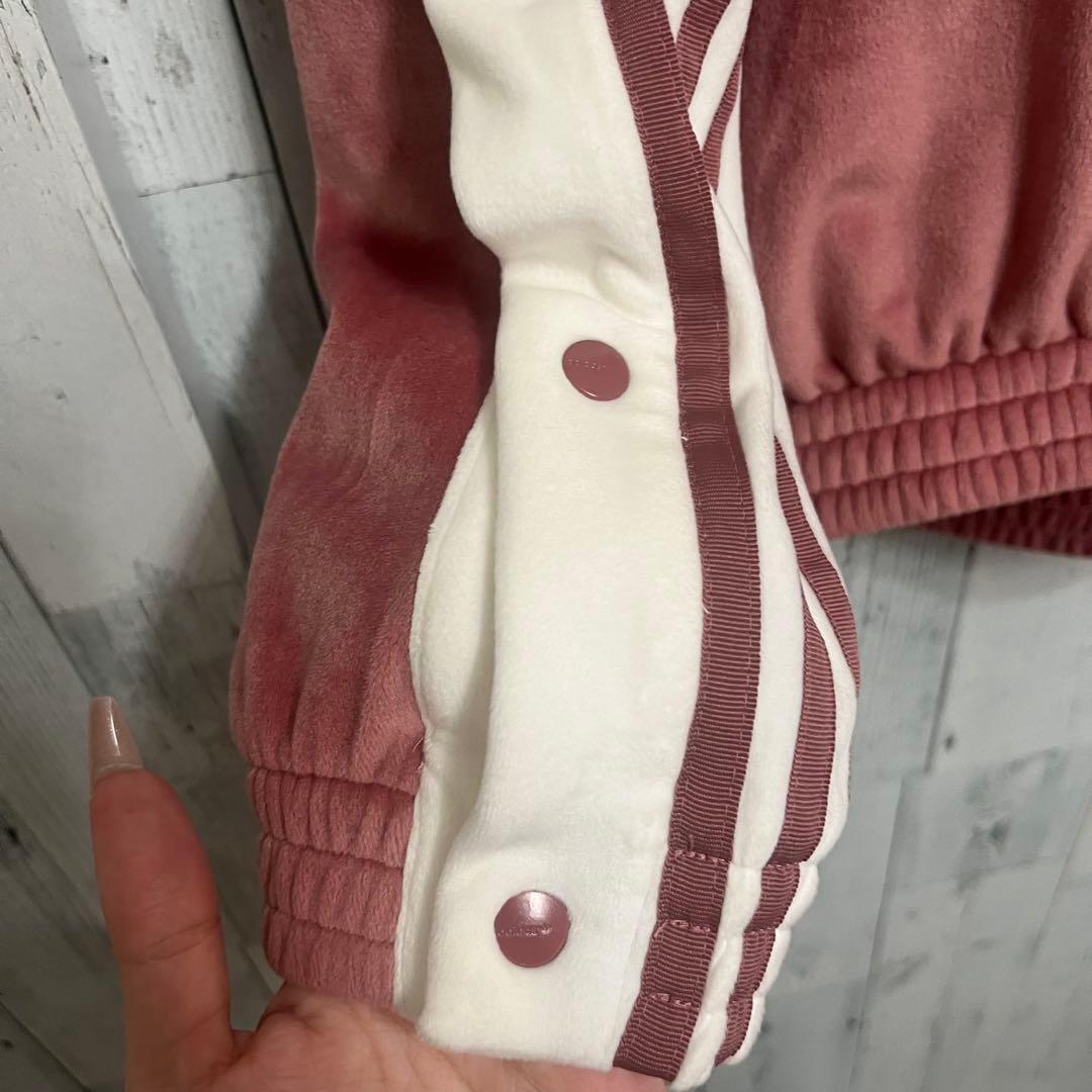 adidas GAZELLE ピンクジャージ 上下セット