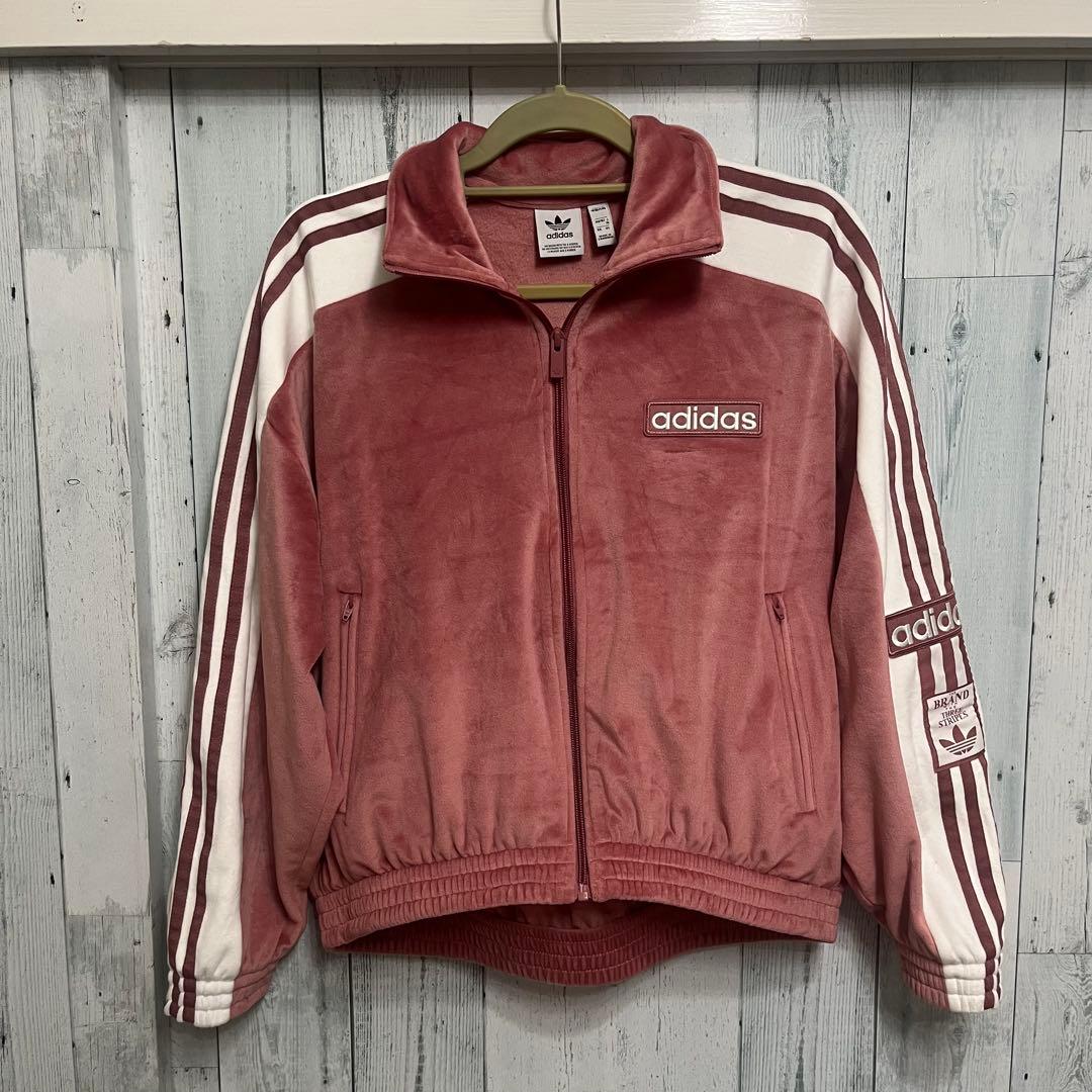 adidas GAZELLE ピンクジャージ 上下セット