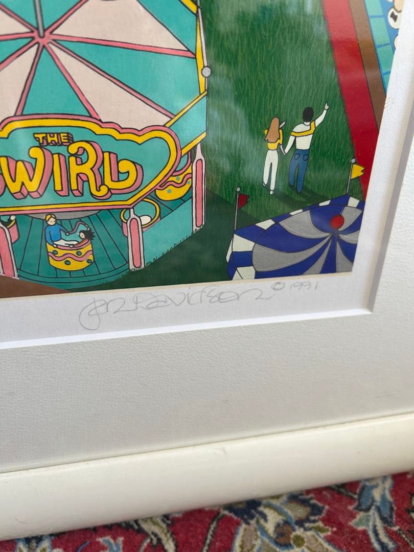 ジャン・デヴィッドソン セリグラフ「It's Carnival Time!