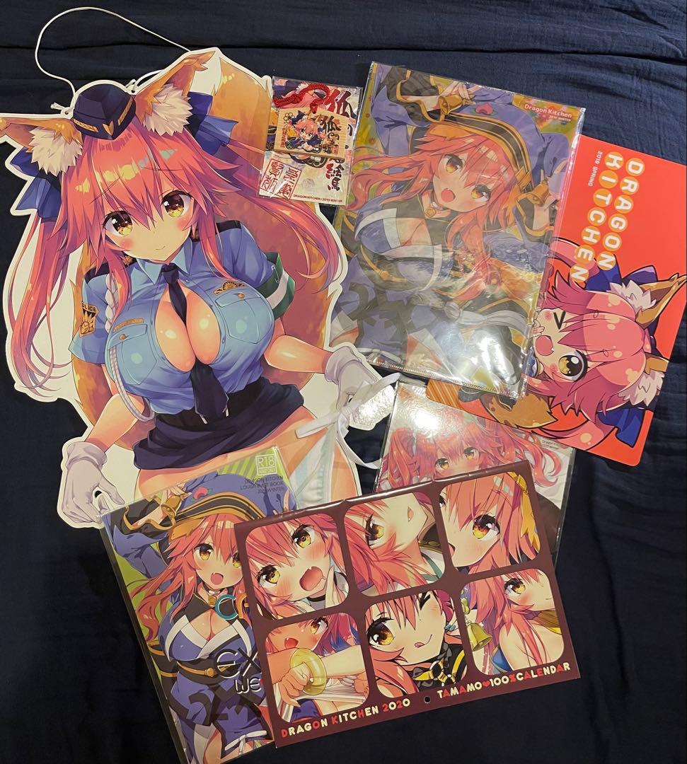 さそりがため　dragon kitchen 玉藻の前　壁掛けパネル