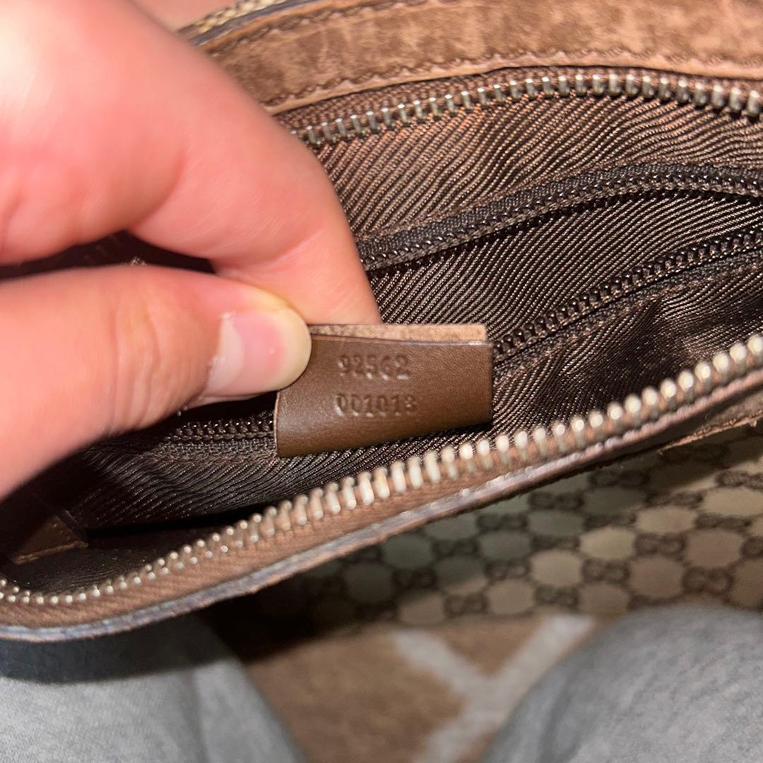 K*Y様 グッチ☆斜めがけショルダー　GG柄　ボディバッグ