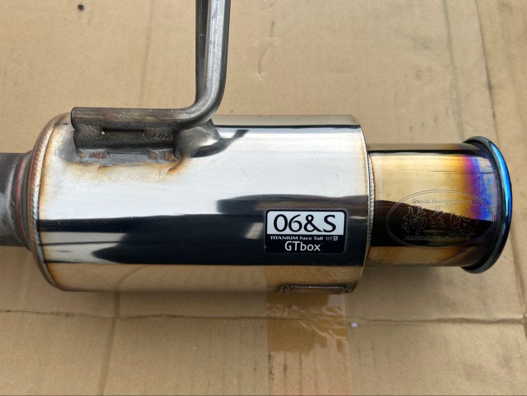 柿本改　ダイハツ　ソニカRS L405S マフラー　03S11292