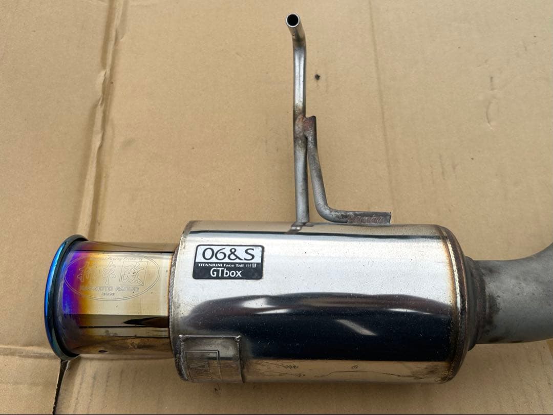 柿本改　ダイハツ　ソニカRS L405S マフラー　03S11292